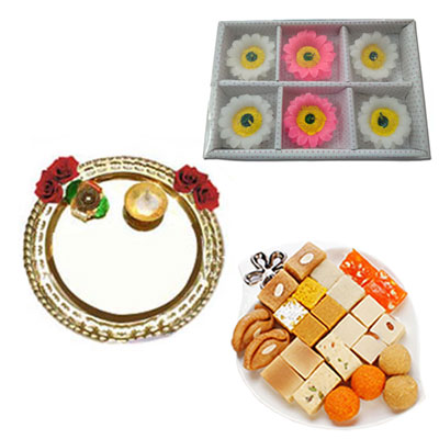 "Pooja Thali Combo - code PT08 - Click here to View more details about this Product